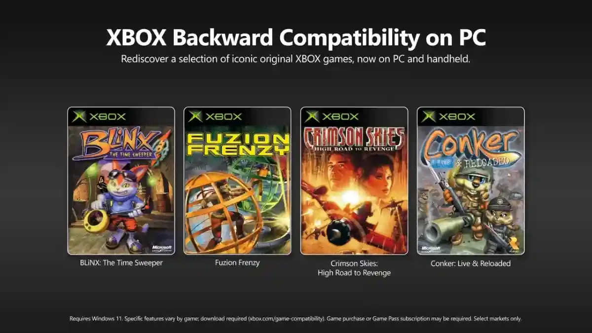 Original Xbox games get Achievements, backwards compatibility on PC