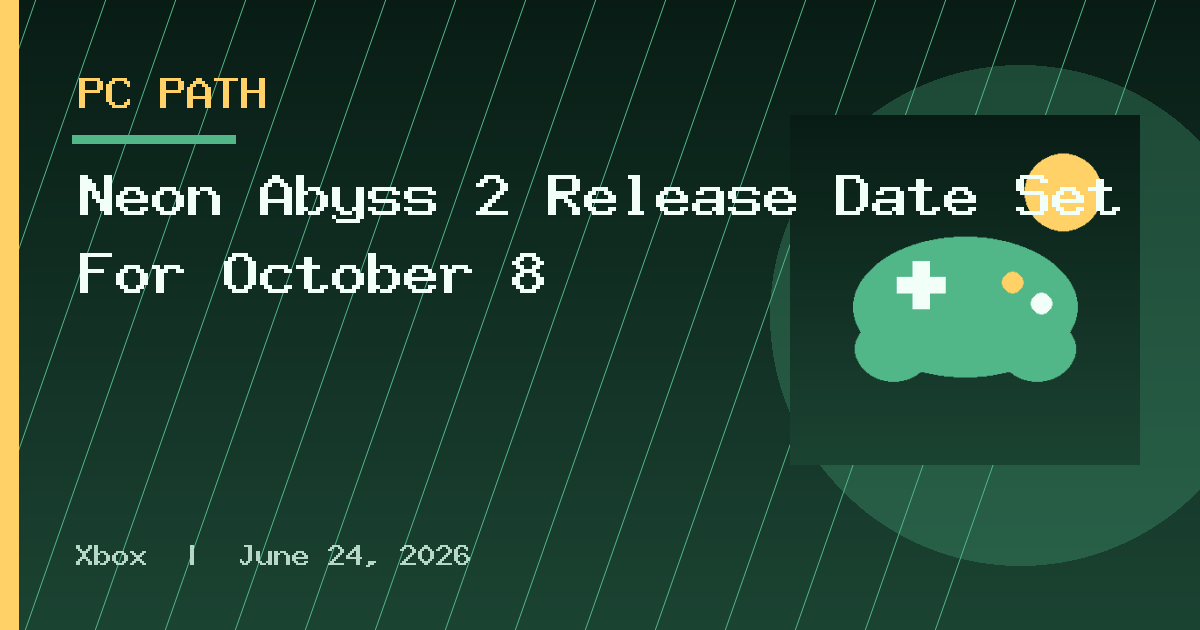 Neon Abyss 2 Release Date Set For October 8