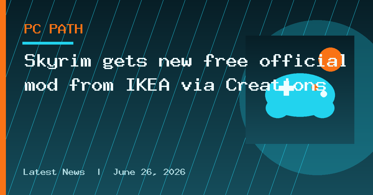 Skyrim gets new free official mod from IKEA via Creations