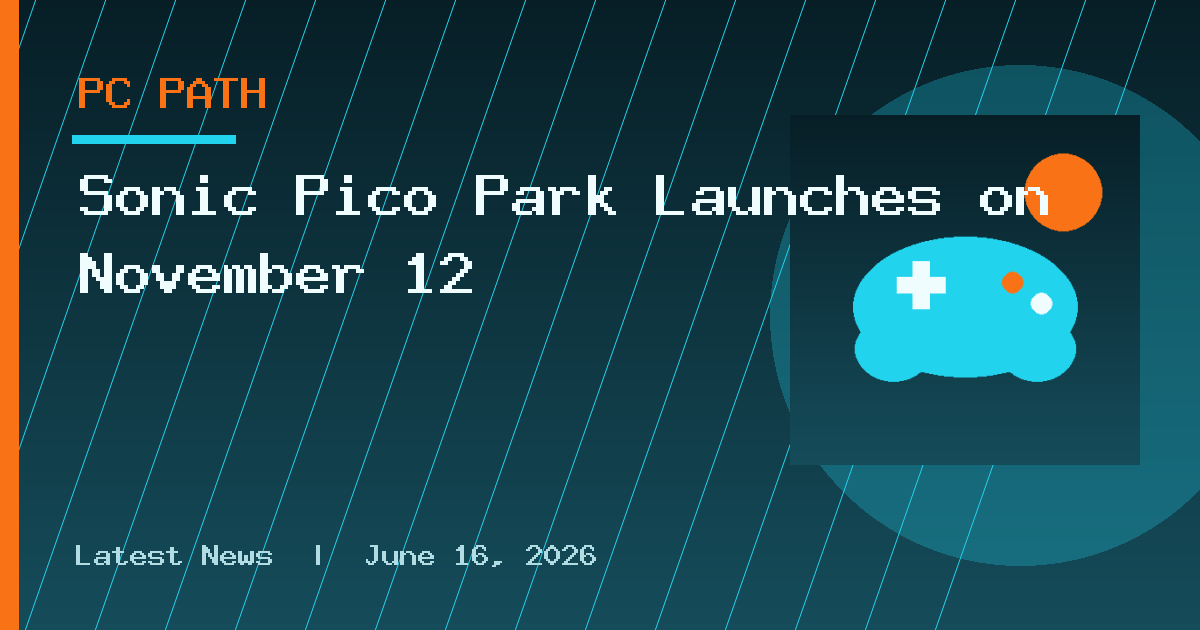 Sonic Pico Park Launches on November 12